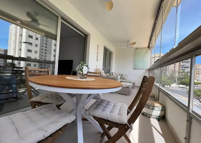 Edificio Coruna Cala De Finestrat. Luxury Apt. ベニドルム
